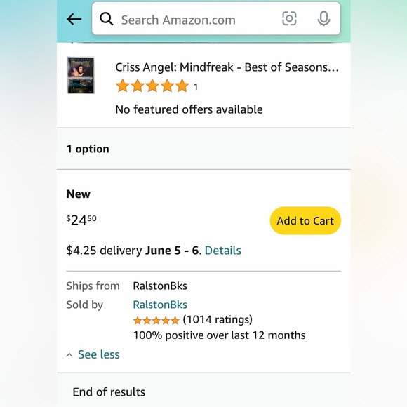 NEW! CRISS ANGEL MINDFREAK THE BEST OF SEASONS ONE & TWO DVD - Picture 3 of 7